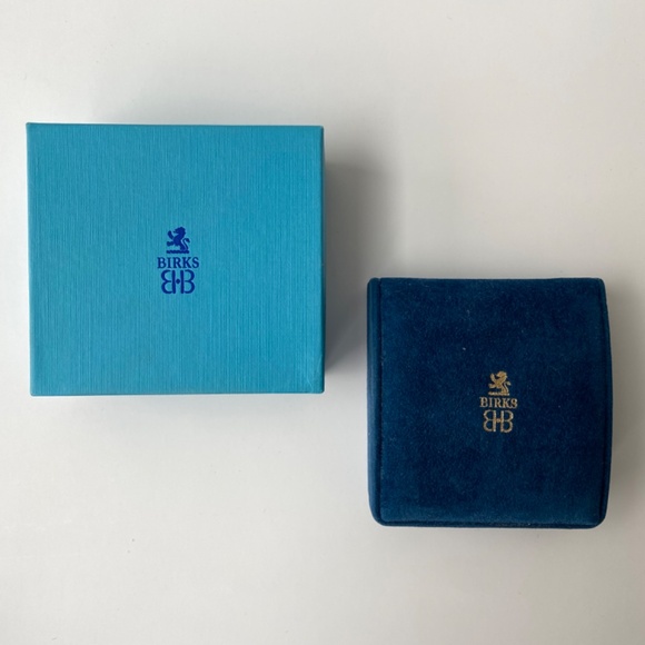 Vintage BIRKS Sterling 925 Silver Floral Etched BABY Bangle Bracelet W/ Chain - Picture 6 of 6